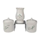  Preview image for Three Belleek Irish Porcelain Shamrock 
