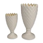  Preview image for Two Belleek Ireland Porcelain Thistle 