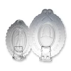  Preview image for 2pc Early American Pattern Glass 