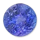  Preview image for Round Cut Blue-Violet Citrine Gemstone 