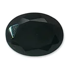  Preview image for Faceted Oval Black Iolite Gemstone 