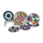  Preview image for 6pc Spanish Hand-Painted Earthenware 