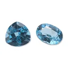  Preview image for Two Loose Faceted Blue Topaz Gemstones 