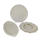  Preview image for 3pc Lenox Cream Colored Porcelain 