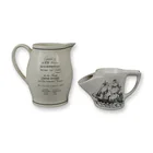  Preview image for 2pc Nautical Commemorative Porcelain: 
