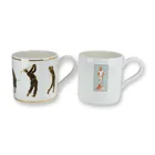  Preview image for 2pc Wedgwood Bone China Golf-Themed Mugs 