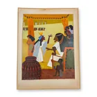  Preview image for Mid-Century Modernist Oil on Paper 