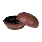  Preview image for Red and Black Lacquer Lidded Box 