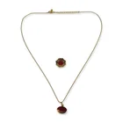  Preview image for 2pc Ryujukai Gold-Tone Necklace and 