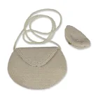 Preview image for 2pc Faux Pearl Beaded Evening Bag Set 
