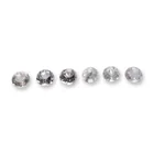 Preview image for Group of Round Faceted Colorless 