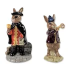  Preview image for 2pc Royal Doulton Bunnykins Ceramic 