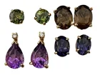  Preview image for 14K Gem Set Earrings 