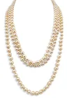 Preview image for Three 14k Gold Pearl Necklaces 