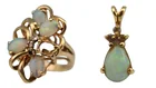  Preview image for 14k Opal Ring & Pendant 