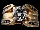  Preview image for Vintage 14K Diamond Solitaire Ring 