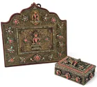  Preview image for Nepalese Devotionsl Plaque & Box, Likely 