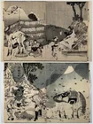  Preview image for Two Japanese Woodblock Double-Page 
