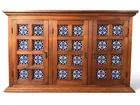  Preview image for Mexican Tile Decorated Cabinet 