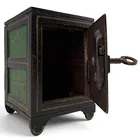  Preview image for Antique Painted Cast Iron Safe Coin Bank 