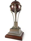  Preview image for Art Deco Style Brass & Wood Table Lamp 