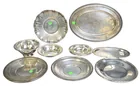  Preview image for Nine Piece Sterling Silver Tray and Bowl 