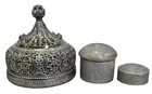  Preview image for Three Piece Indian Silver Group to 