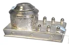  Preview image for Continental Silver Inkwell, having 