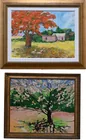  Preview image for Two Framed Contemporary Landscapes to 