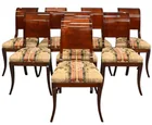  Preview image for Set of 8 Mahogany Sleigh Chairs each 
