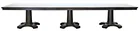  Preview image for Large Triple Mahogany Pedestal 