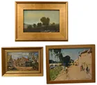  Preview image for Three Small Framed Landscape Paintings 