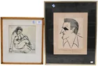  Preview image for Three Framed Mid Century Portraits to 