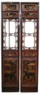 Preview image for Pair of Chinese Carved Wood Panels Each 