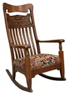  Preview image for Victorian Oak Rocking Chair having 