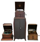  Preview image for Four Piece Gramophone and Cabinet Group 