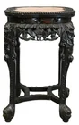  Preview image for Carved Chinese Table having marble inset 