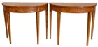  Preview image for Pair of Federal Style Inlaid Demilune 