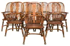  Preview image for Set of Eight English Windsor Dining 