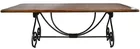  Preview image for Trestle Dining Table having wood plank 