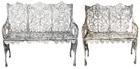  Preview image for Matching Set of Outdoor Iron Benches one 