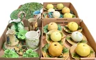  Preview image for Group of Majolica Tablewares and Apple 