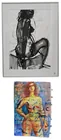  Preview image for Two Framed Figure Studies to include 