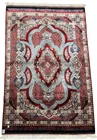  Preview image for Persian Silk Rug Oriental throw rug 