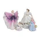  Preview image for 4pc Royal Doulton Porcelain Figurines, 