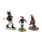  Preview image for 3pc Royal Doulton Bunnykins Sports 