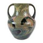  Preview image for Moorcroft Pottery Sally Tuffin Carp Vase 