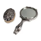  Preview image for 2pc Art Nouveau Style Silver Toned 
