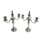  Preview image for 2pc Neoclassical Silver Toned 
