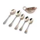  Preview image for 6pc Silver-Plated Spoons and Creamer 